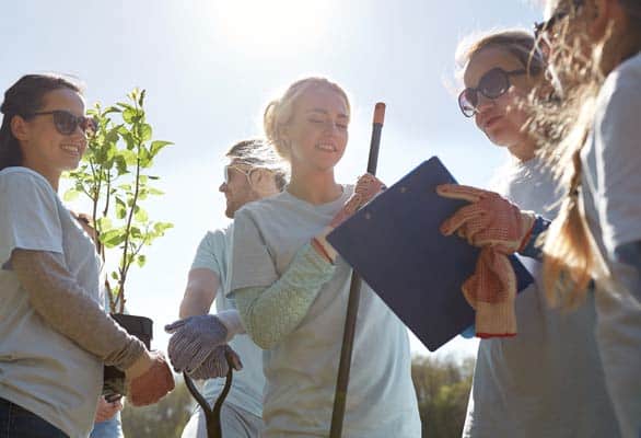 Photo of Sunnyvale volunteers