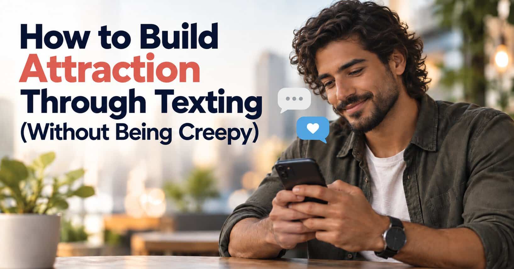 Texting to Build Attraction Without Coming Off as Creepy