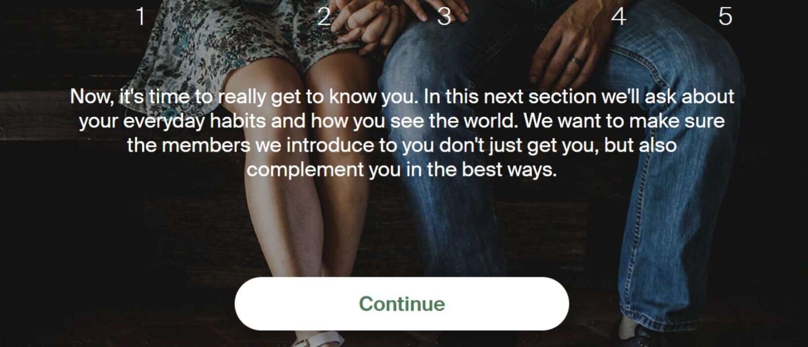 eharmony quiz instructions