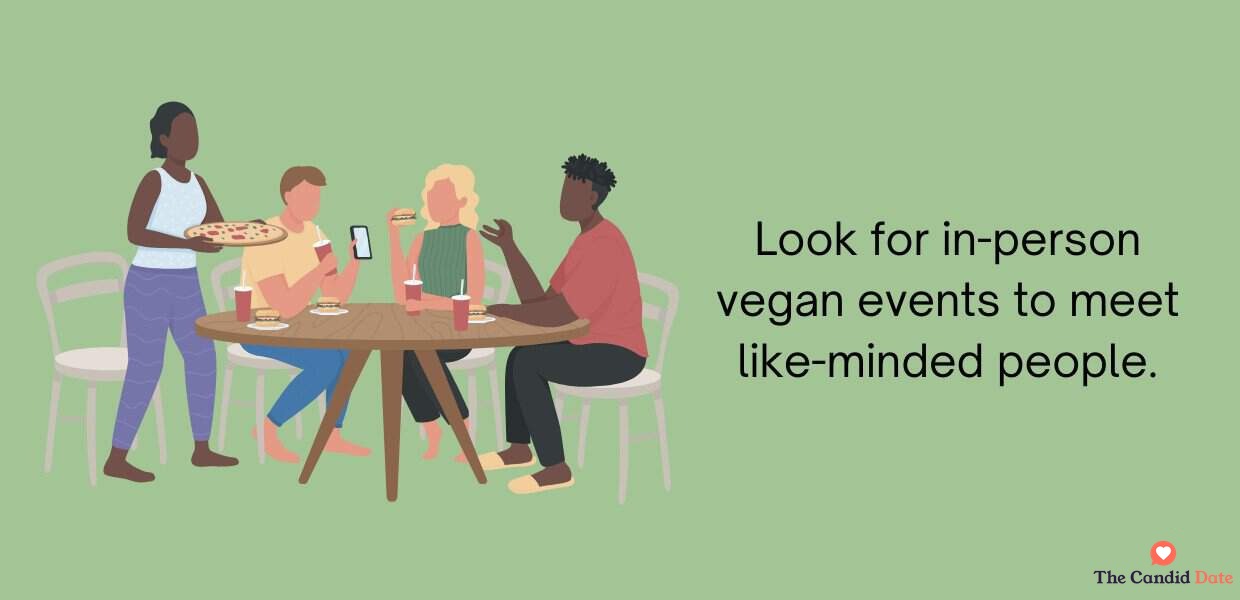 in person vegan events