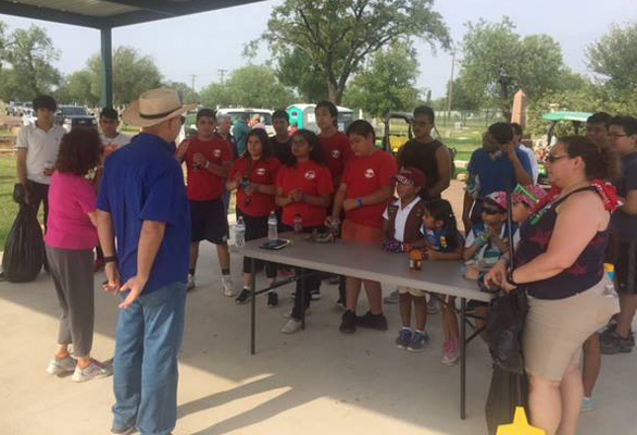 Photo of Laredo volunteers