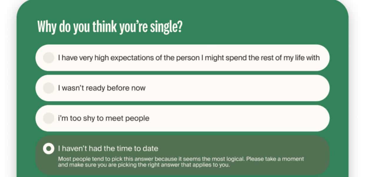 eharmony question