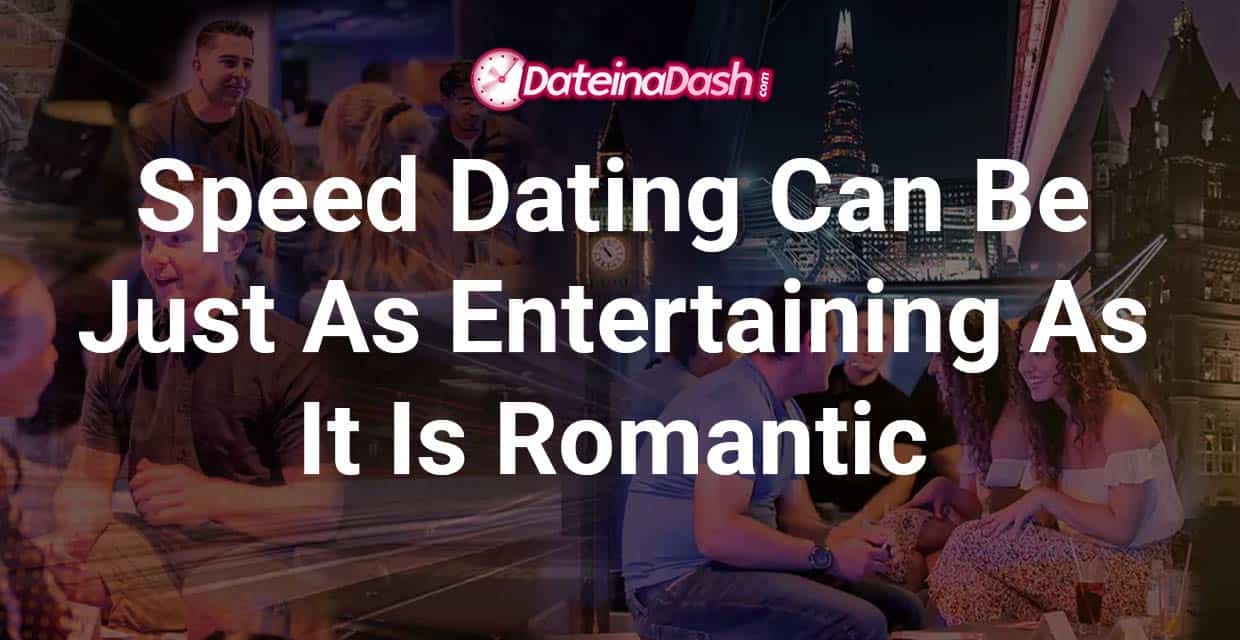 Speed Dating: As Fun as It Is Romantic