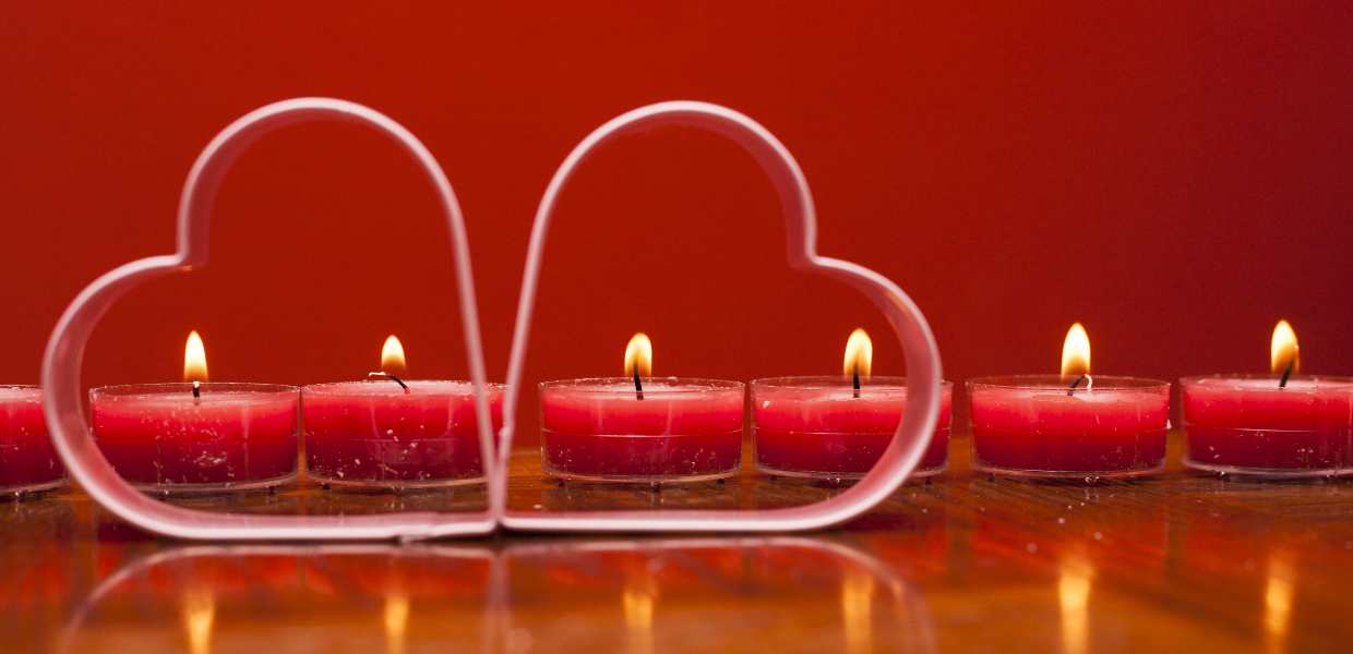 Red candles