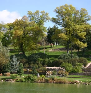 Photo of the gardens at Terrace Park