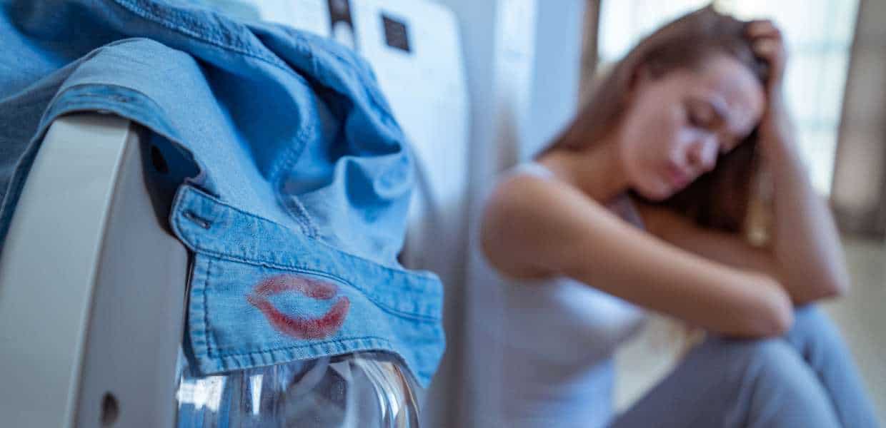 Photo of an upset woman