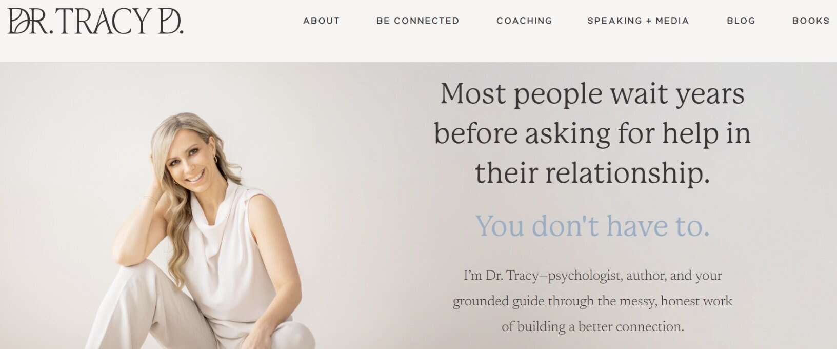 Dr. Tracy D.'s website