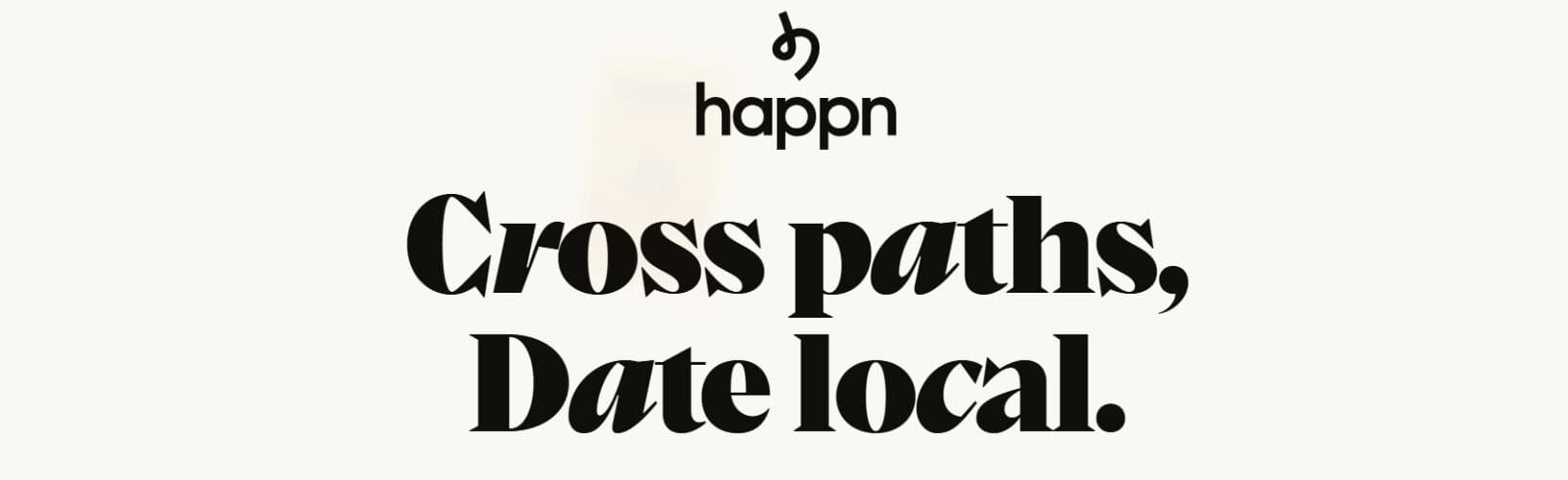 Happn homepage