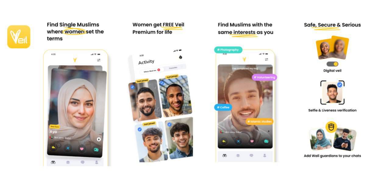 veil muslim dating app is safe, secure, and serious