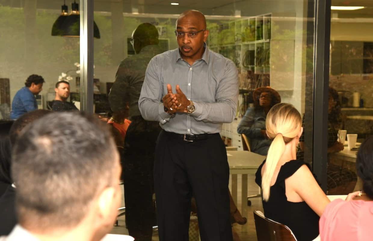 Dr. D Ivan Young public speaking