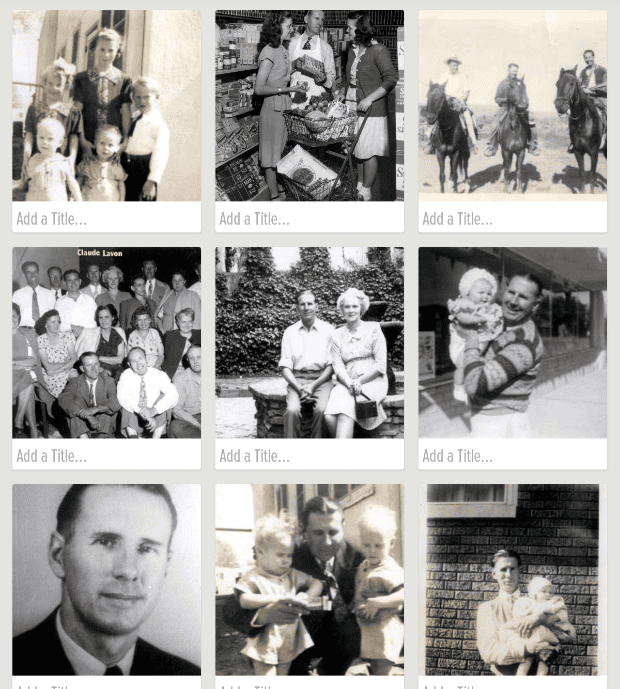 FamilySearch old vintage photos