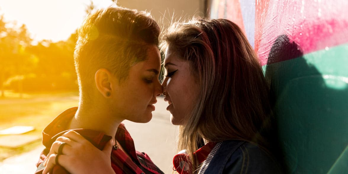 Photo of lesbian couple
