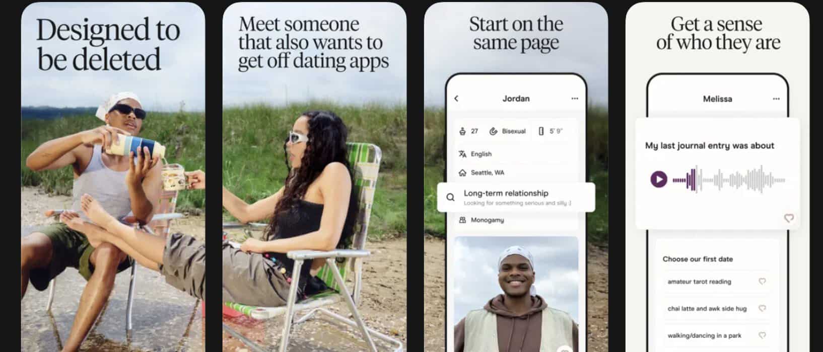 Hinge screenshots
