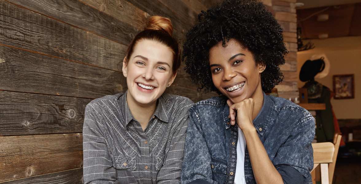 Photo of lesbian women