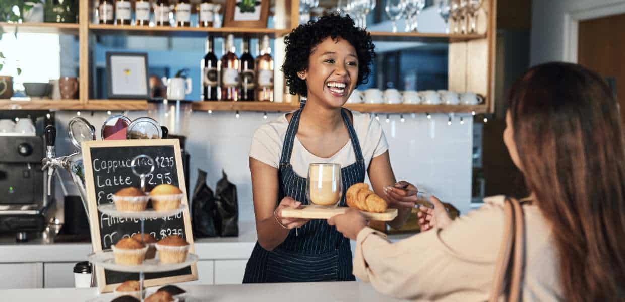 Photo of a barista