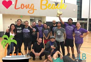 Photo of the 2018 Winter League Championship Dodgeball team