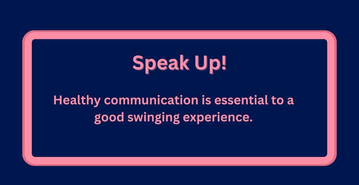 Speak up