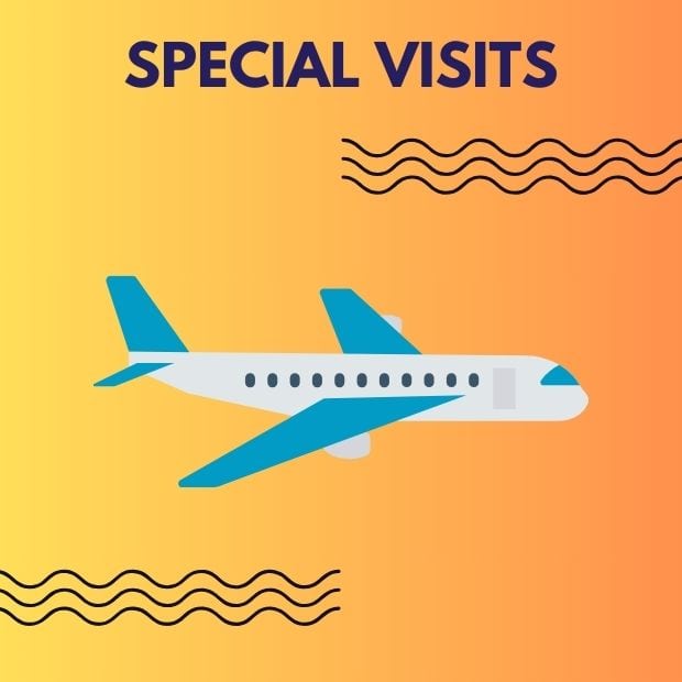 Special visits