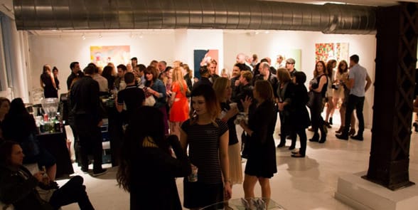 Photo of a First Saturday Art Crawl