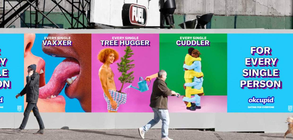 OkCupid banners