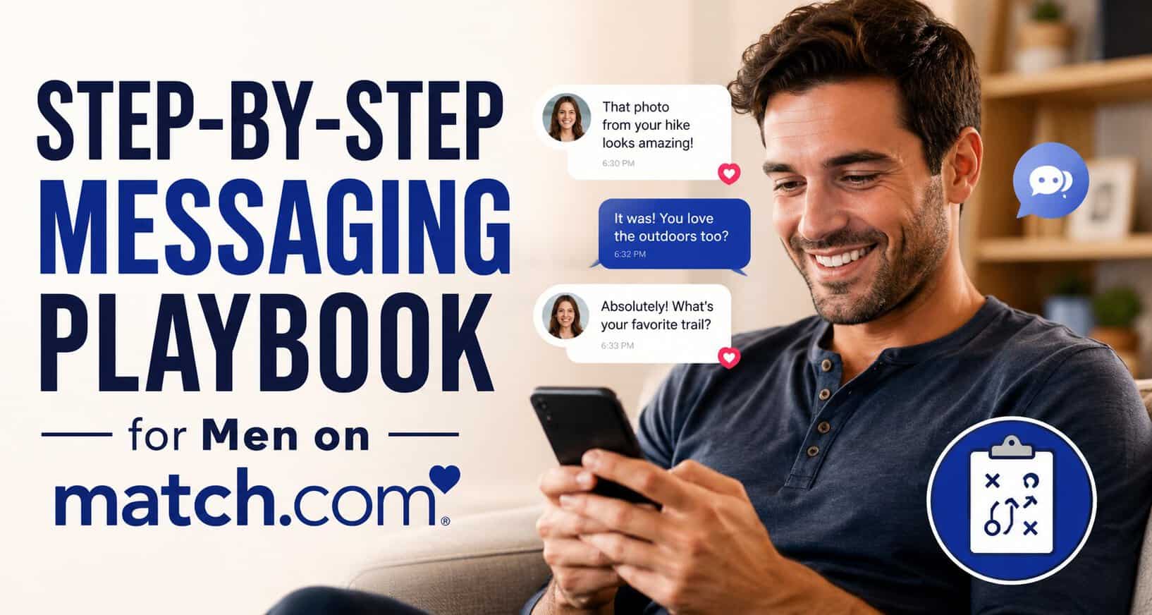 Match.com for Men: How to Message, One Step at a Time