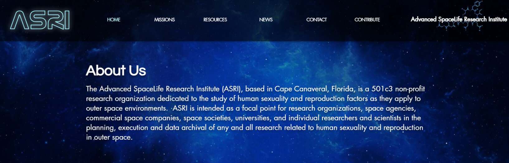 ASRI homepage
