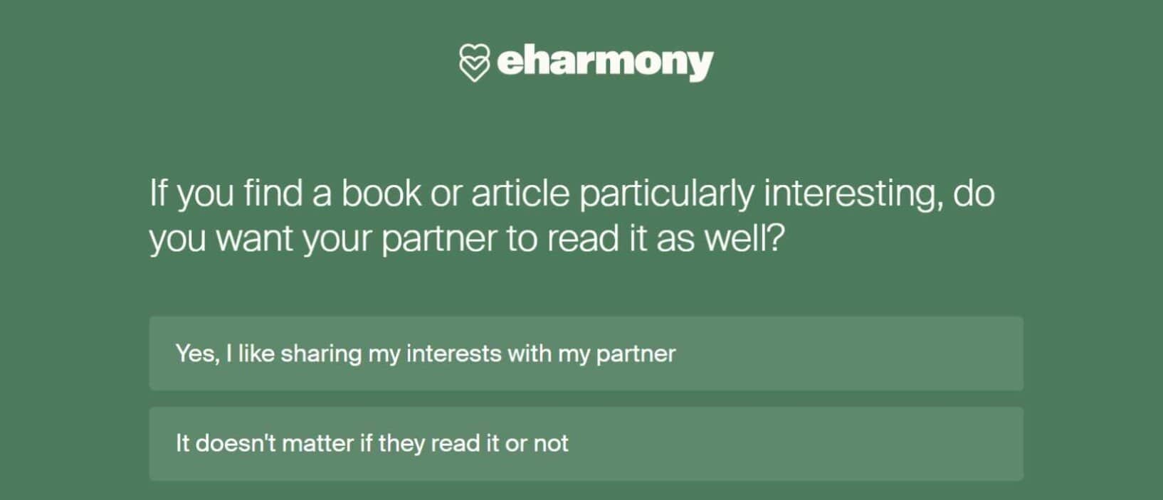 If you find a book or article particularly interesting, do you want your partner to read it as well?